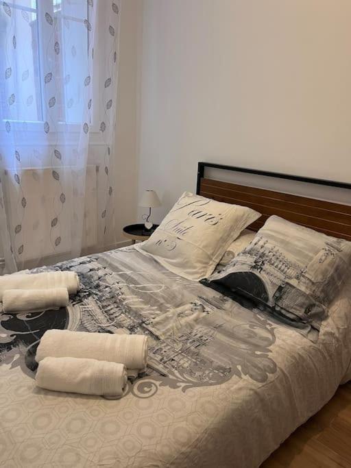 Appartement T2 Aux Portes De Paris Asnieres-sur-Seine Bagian luar foto